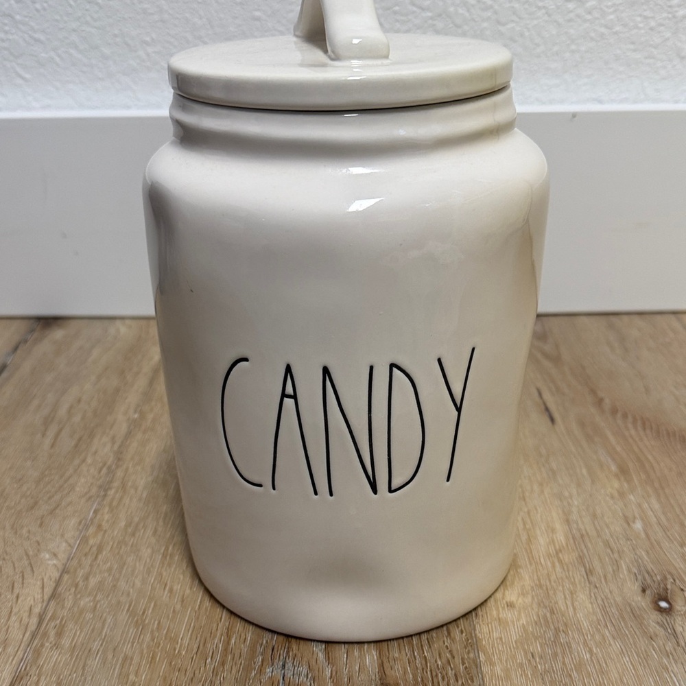 Rae Dunn Artisan Collection Ceramic Lid Candy Canister